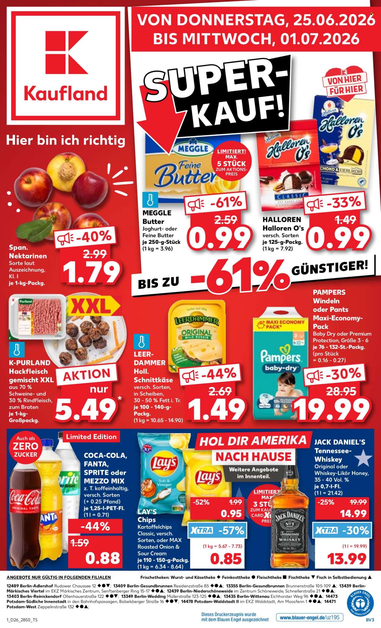 Kaufland Prospekte  - 25.06.2026 - 1.07.2026. Seite 1