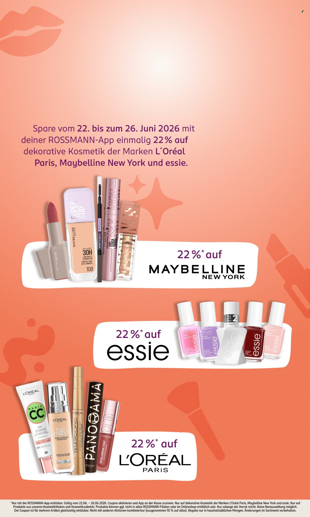 Rossmann Prospekte  - 22.06.2026 - 26.06.2026. Seite 19