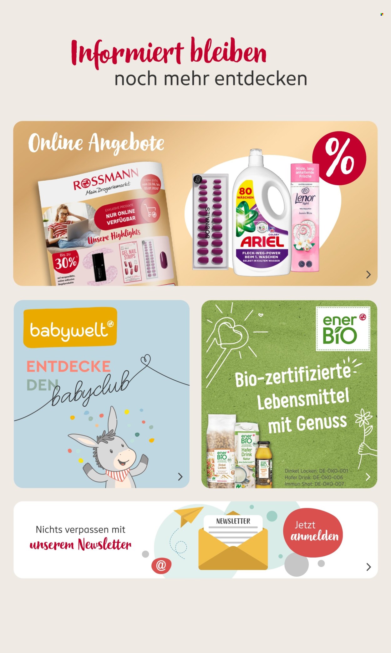 Rossmann Prospekte  - 22.06.2026 - 26.06.2026. Seite 23