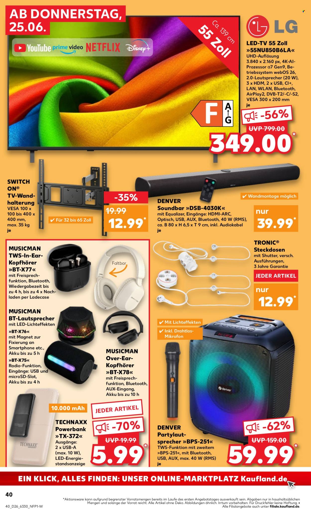 Kaufland Prospekte  - 25.06.2026 - 1.07.2026. Seite 40