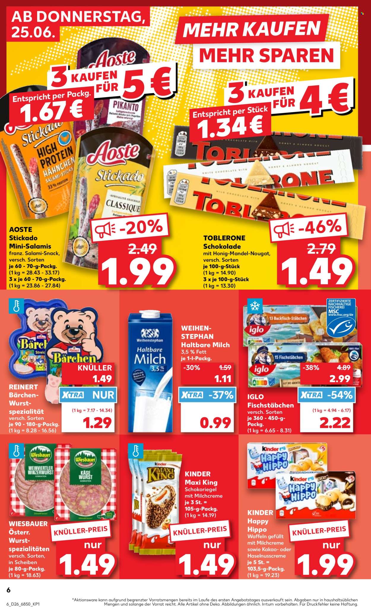 Kaufland Prospekte  - 25.06.2026 - 1.07.2026. Seite 6