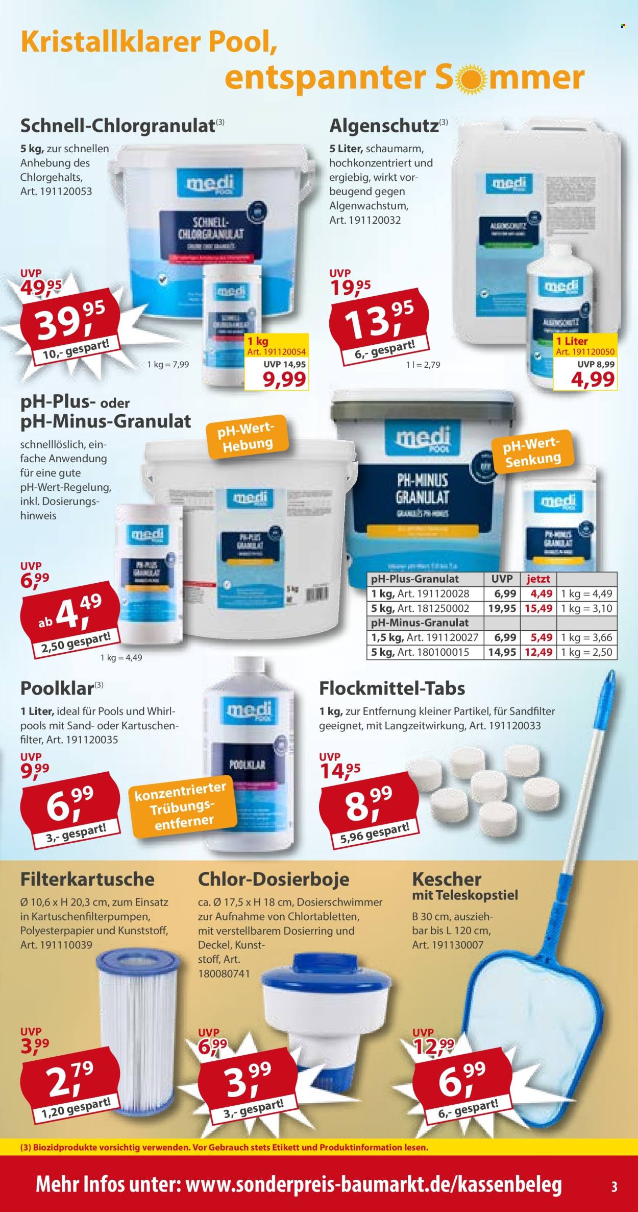 Sonderpreis-Baumarkt Prospekte  - 27.06.2026 - 3.07.2026. Seite 3