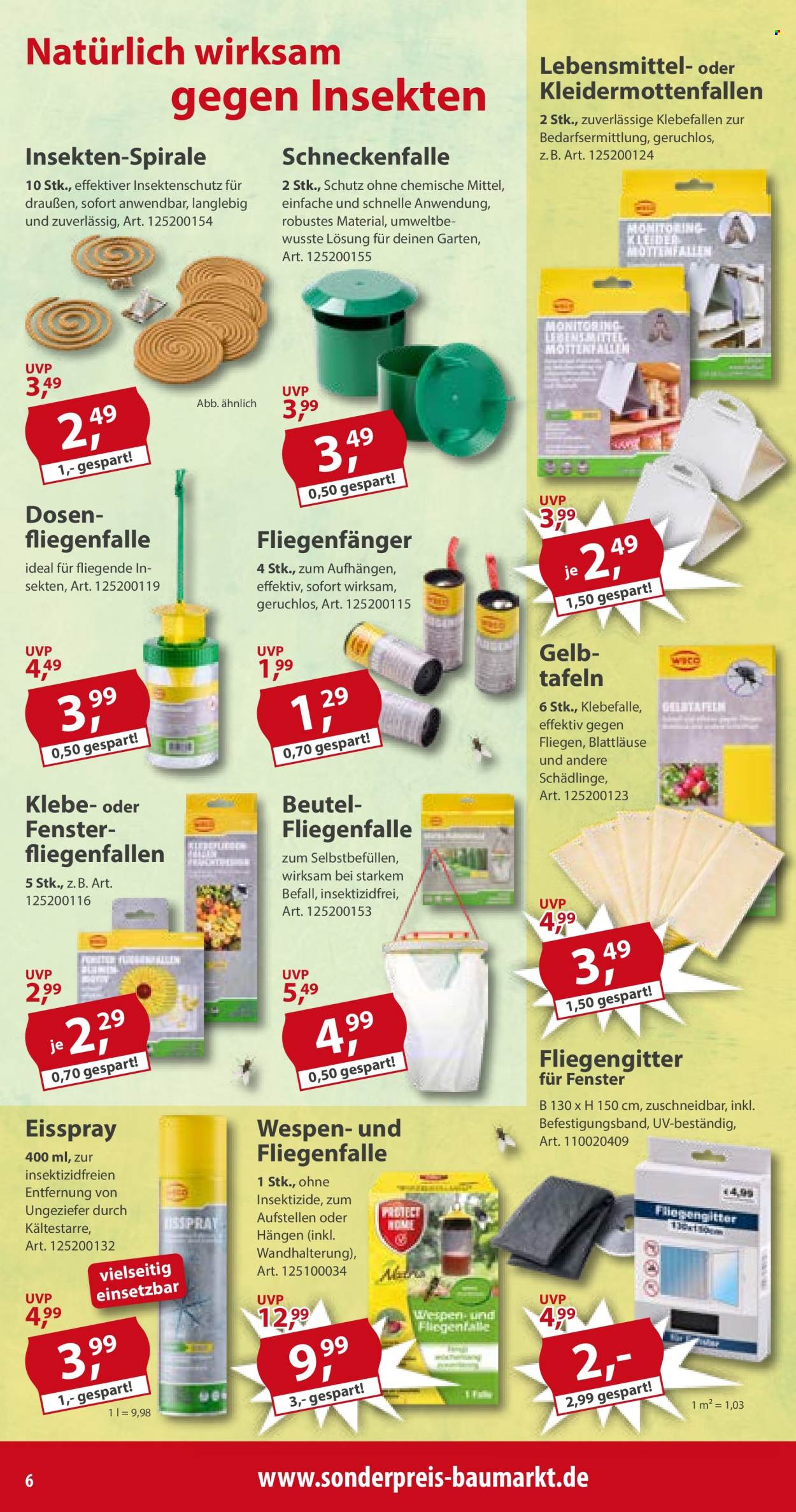 Sonderpreis-Baumarkt Prospekte  - 27.06.2026 - 3.07.2026. Seite 6
