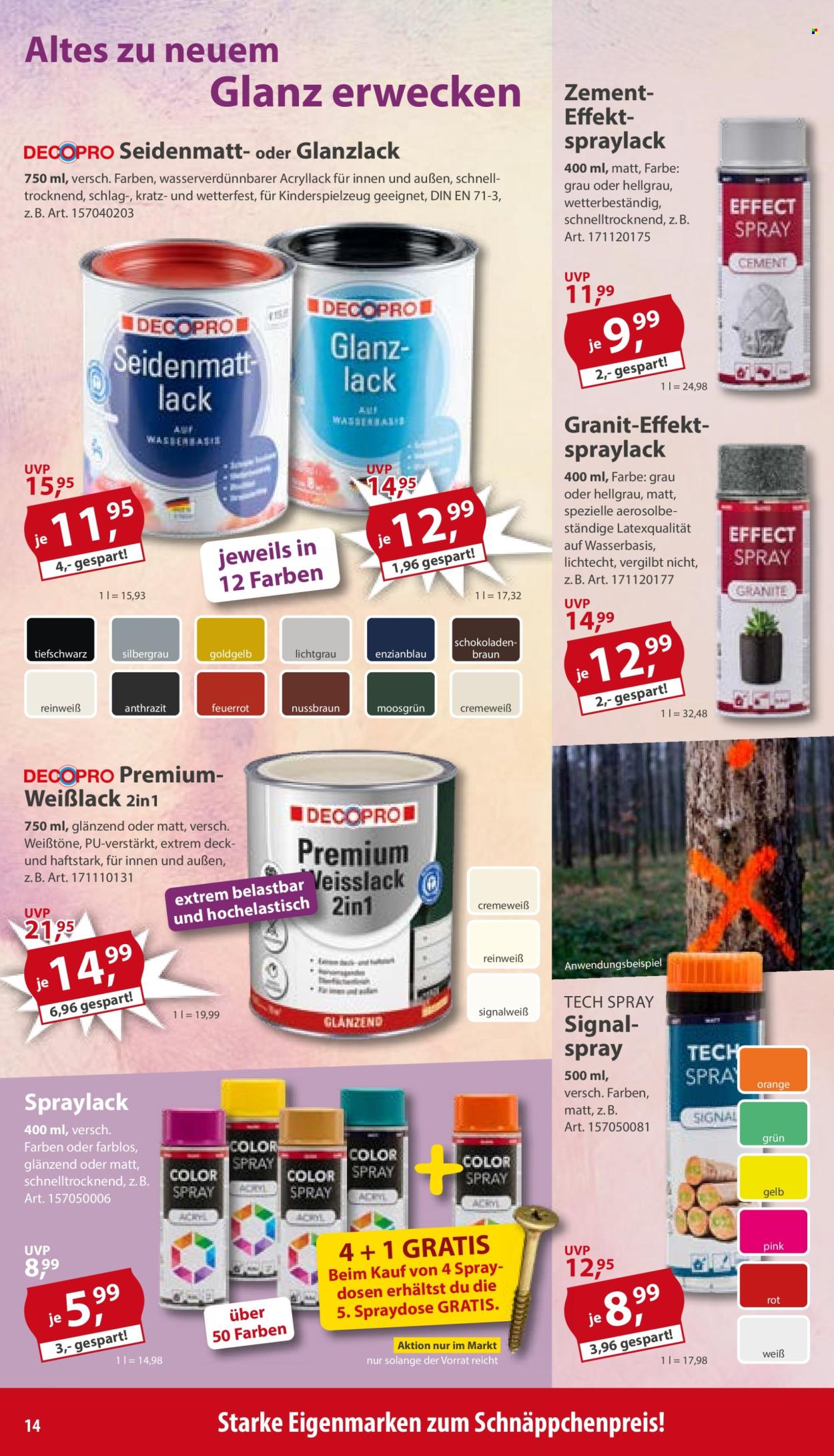Sonderpreis-Baumarkt Prospekte  - 27.06.2026 - 3.07.2026. Seite 14
