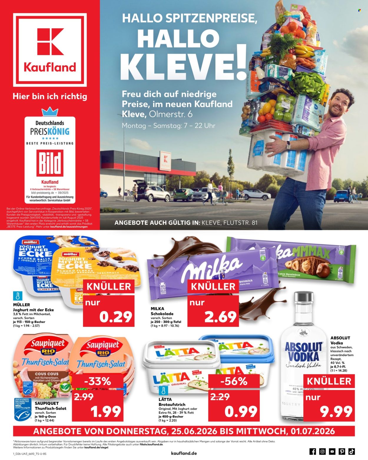 Kaufland Prospekte  - 25.06.2026 - 1.07.2026. Seite 1