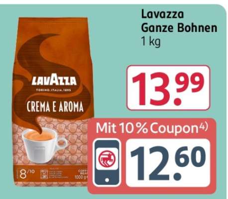 Lavazza ganze Bohnen