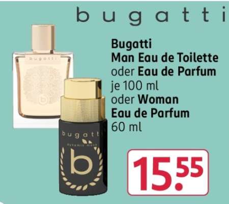 Bugatti Man Eau de Toilette oder Eau de Parfum