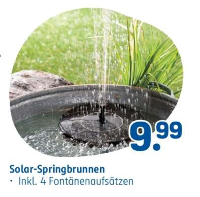 Solar-Springbrunnen