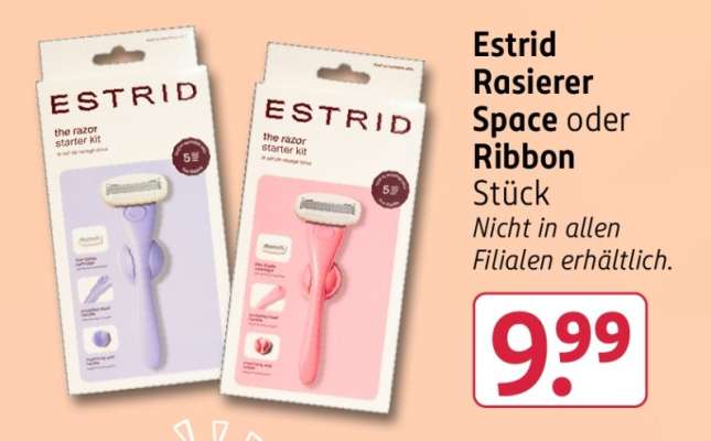 Estrid Rasierer Space oder Ribbon