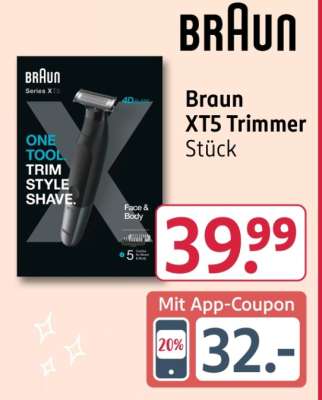 Braun XT5 Trimmer