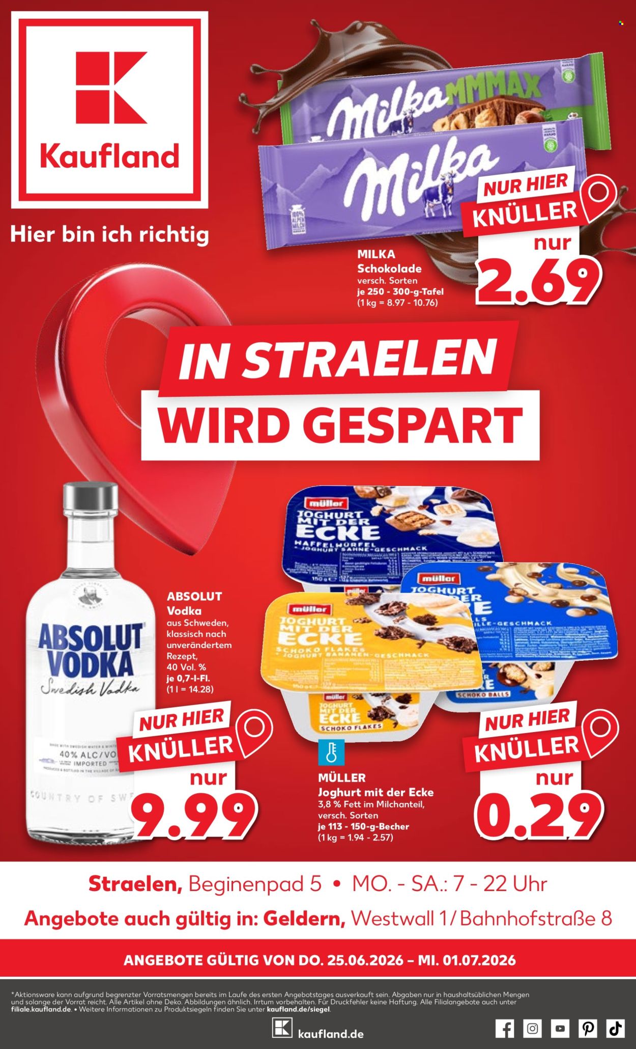 Kaufland Prospekte  - 25.06.2026 - 1.07.2026. Seite 1