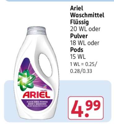 Ariel Waschmittel Flüssig