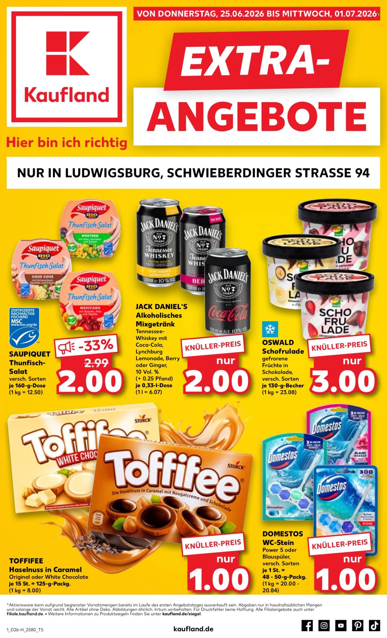 Kaufland Prospekte  - 25.06.2026 - 1.07.2026. Seite 1