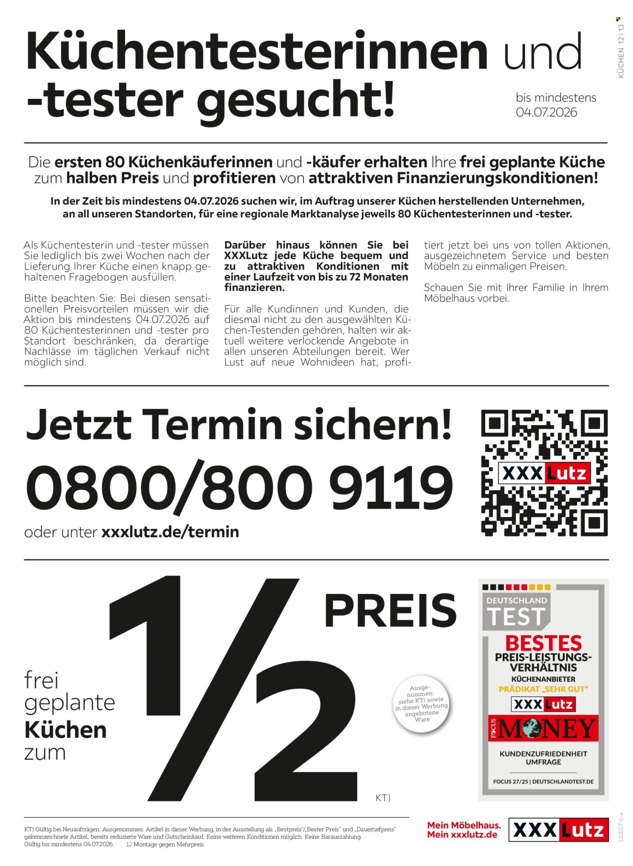 Leták XXXLutz - 20.6.2026 - 4.7.2026. Strana 17