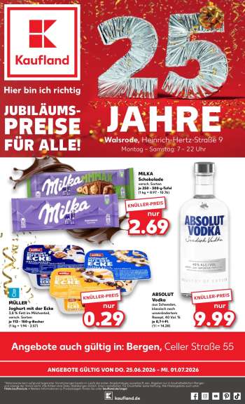 Prospekte Kaufland - 25.06.2026 - 1.07.2026.