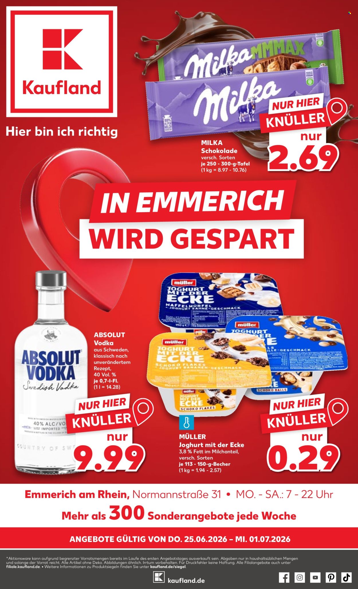 Kaufland Prospekte  - 25.06.2026 - 1.07.2026. Seite 1