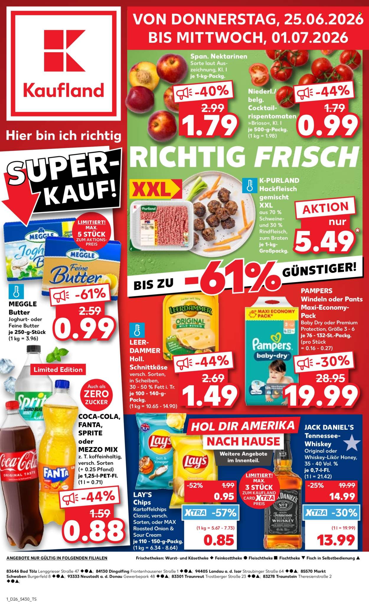 Kaufland Prospekte  - 25.06.2026 - 1.07.2026. Seite 1