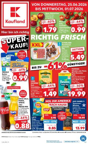 Prospekte Kaufland - 25.06.2026 - 1.07.2026.