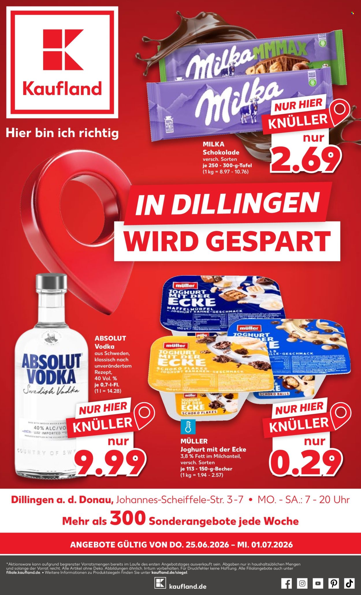 Kaufland Prospekte  - 25.06.2026 - 1.07.2026. Seite 1