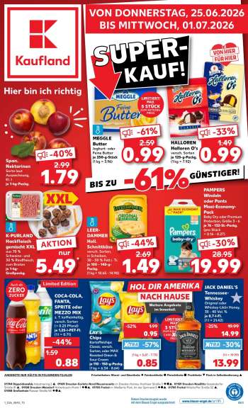 Prospekte Kaufland - 25.06.2026 - 1.07.2026.