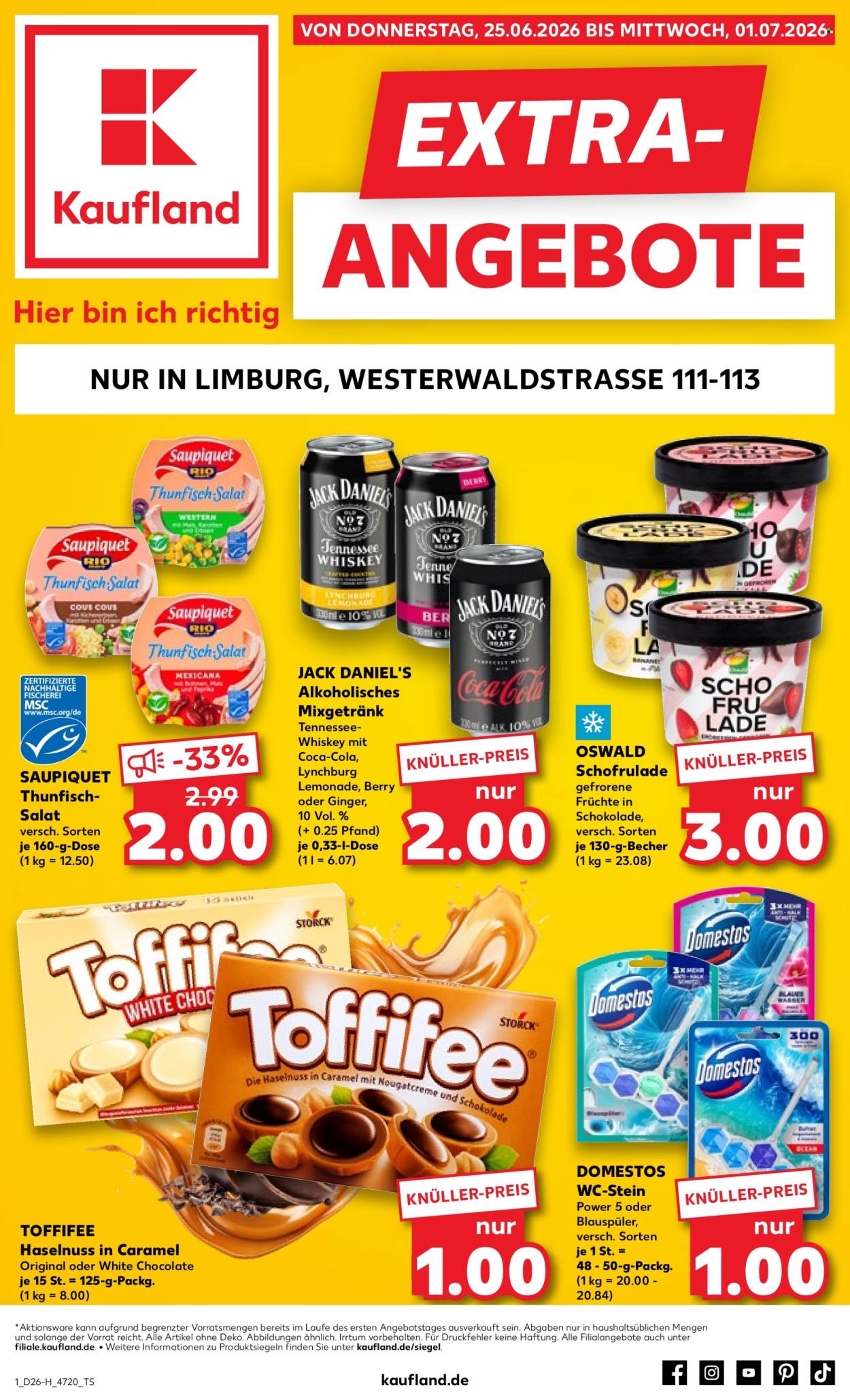 Kaufland Prospekte  - 25.06.2026 - 1.07.2026. Seite 1