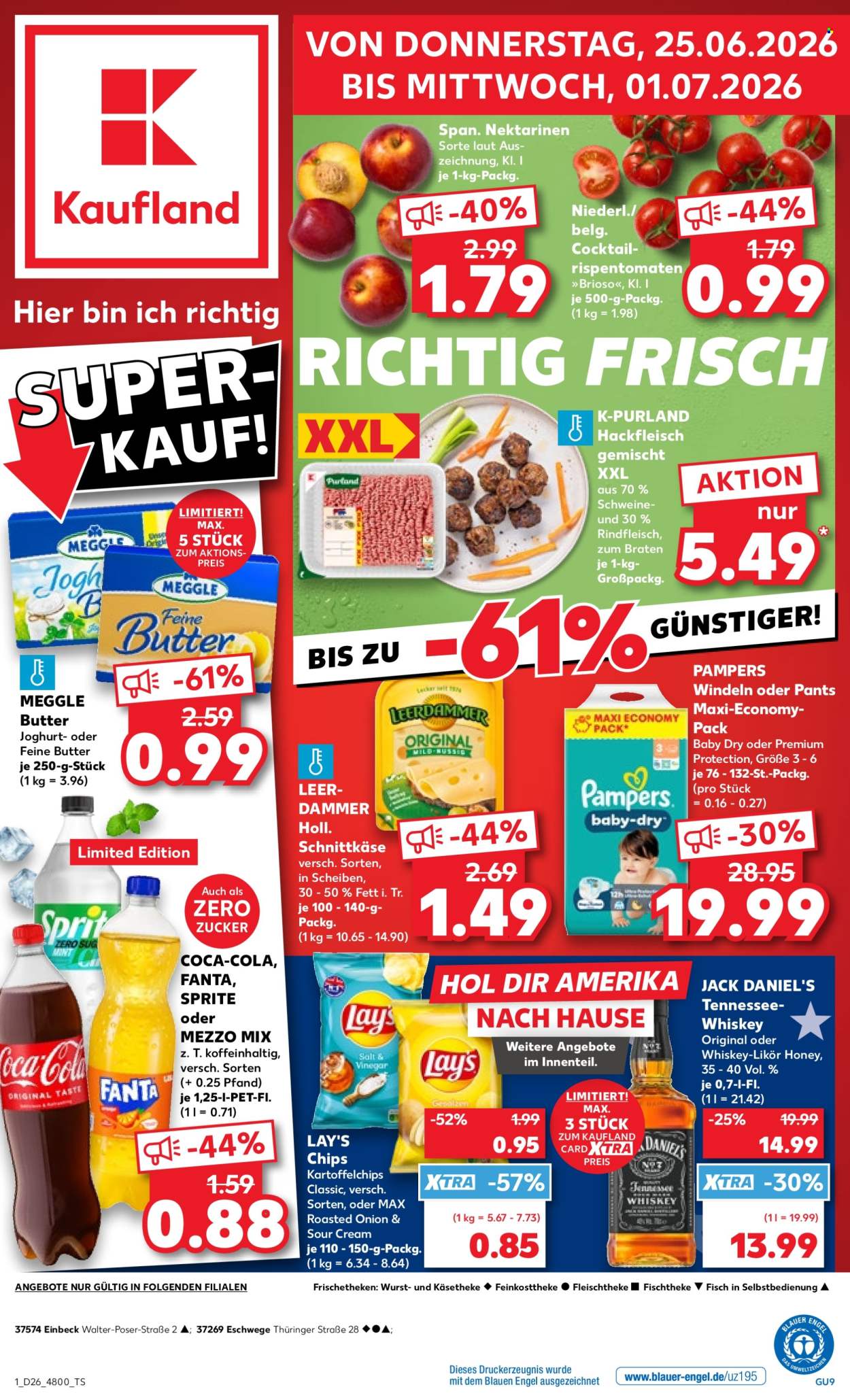 Kaufland Prospekte  - 25.06.2026 - 1.07.2026. Seite 1