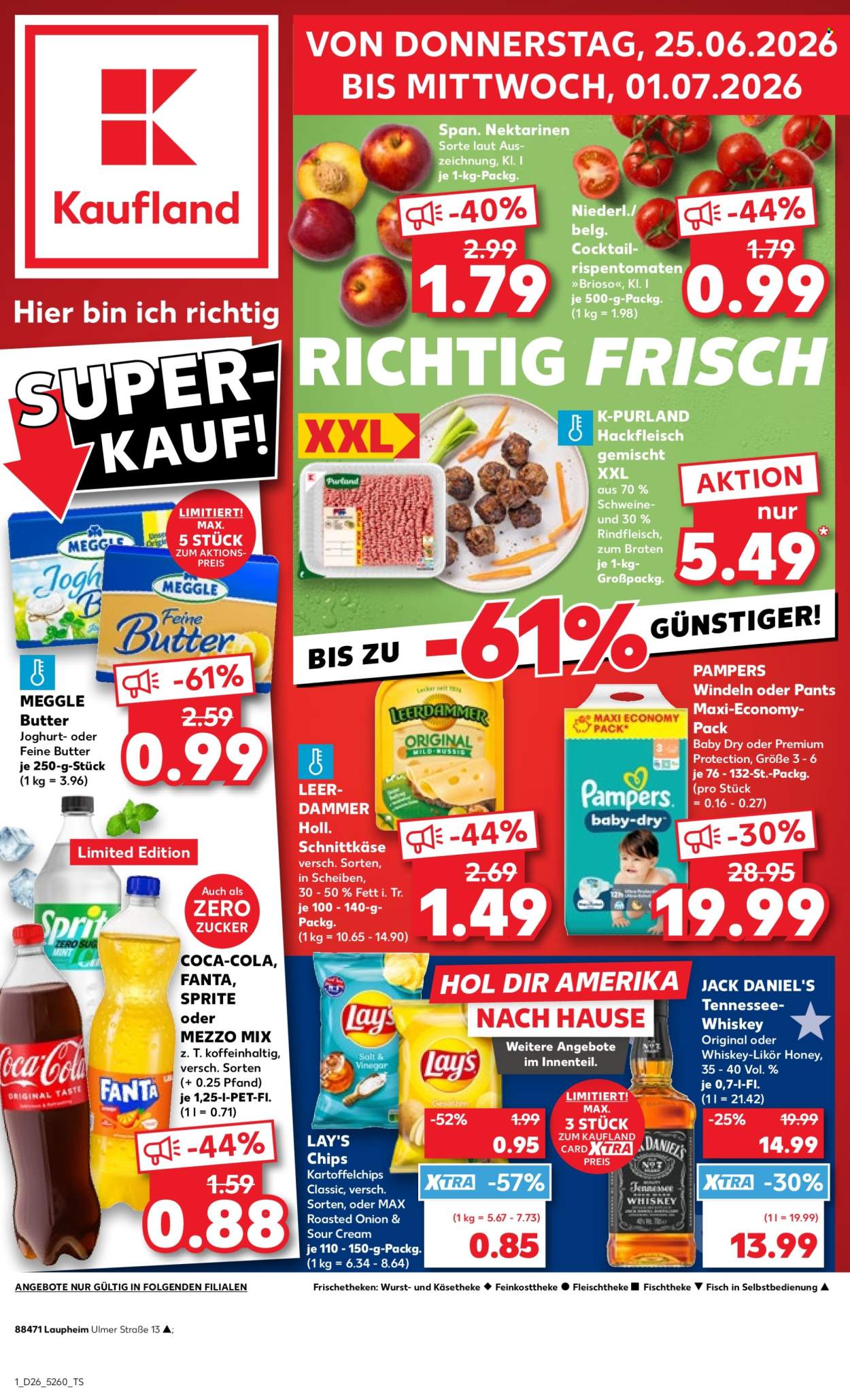 Kaufland Prospekte  - 25.06.2026 - 1.07.2026. Seite 1