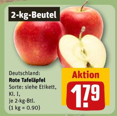 Rote Tafeläpfel