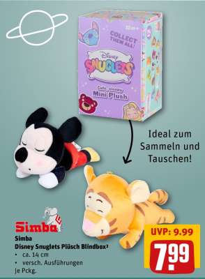 Disney Snuglets Plüsch Blindbox