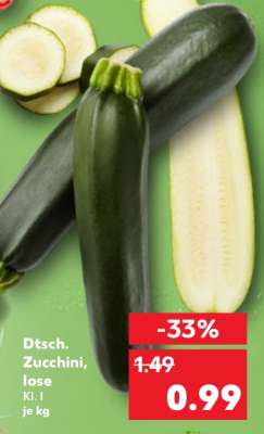 Dtsch. Zucchini, lose