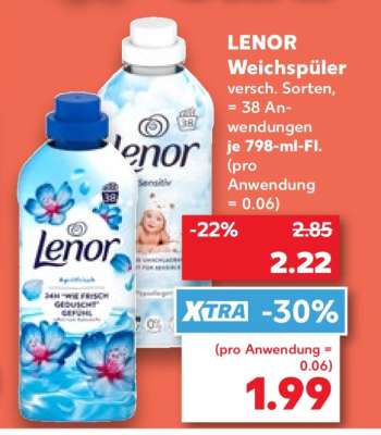 Lenor Weichspüler