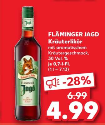Fläminger Jagd Kräuterlikör