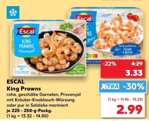 ESCAL King Prawns