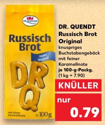 DR. QUENDT Russisch Brot Original
