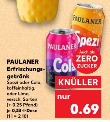PAULANER Erfrischungsgetränk