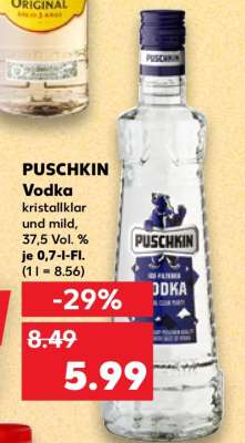 Puschkin Vodka