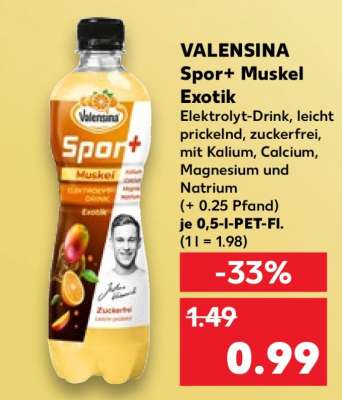 VALENSINA Spor+ Muskel Exotik