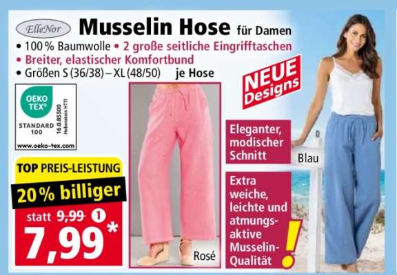 Musselin Hose