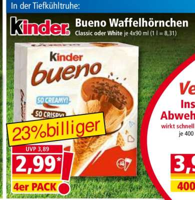 Bueno Waffelhörnchen