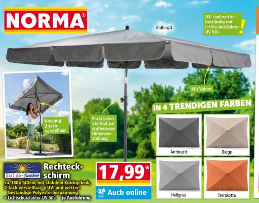 Rechteckschirm