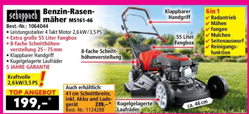 Benzin-Rasenmäher MS161-46