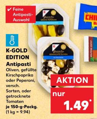 K-GOLD EDITION Antipasti