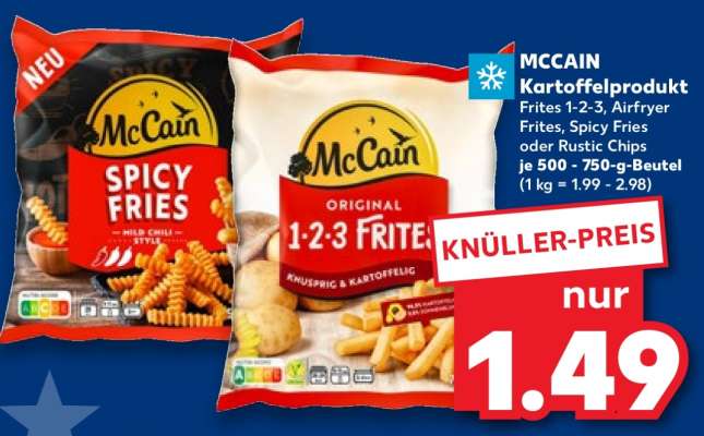 MCCAIN Kartoffelprodukt