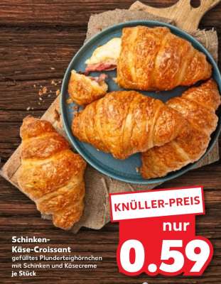 Schinken- Käse-Croissant