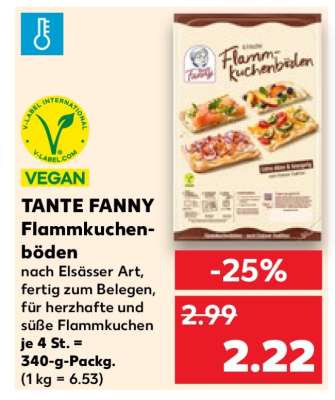 Tante Fanny Flammkuchenboden