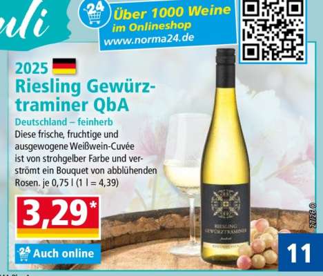 Riesling Gewürztraminer QbA