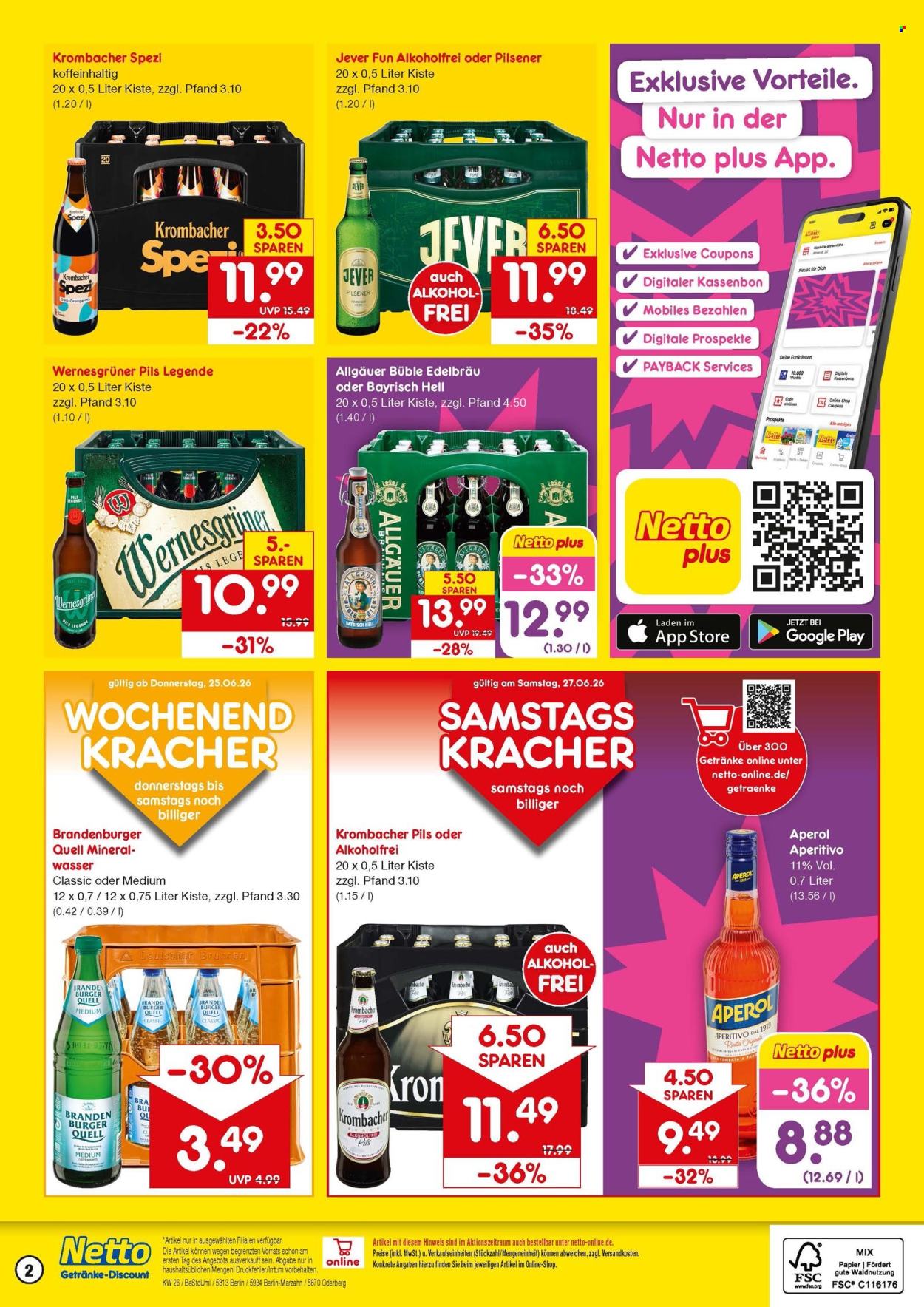 Leták Netto Marken-Discount - 22.6.2026 - 27.6.2026. Strana 2