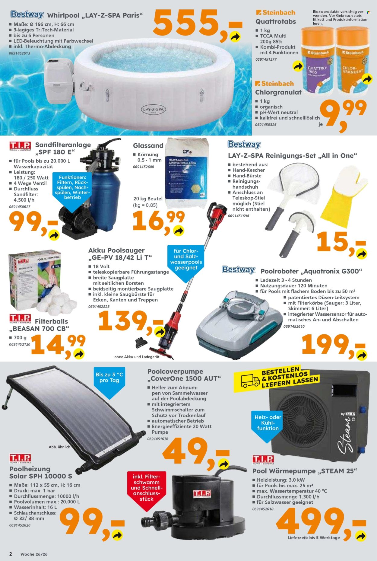 Globus Baumarkt Prospekte  - 22.06.2026 - 27.06.2026. Seite 2