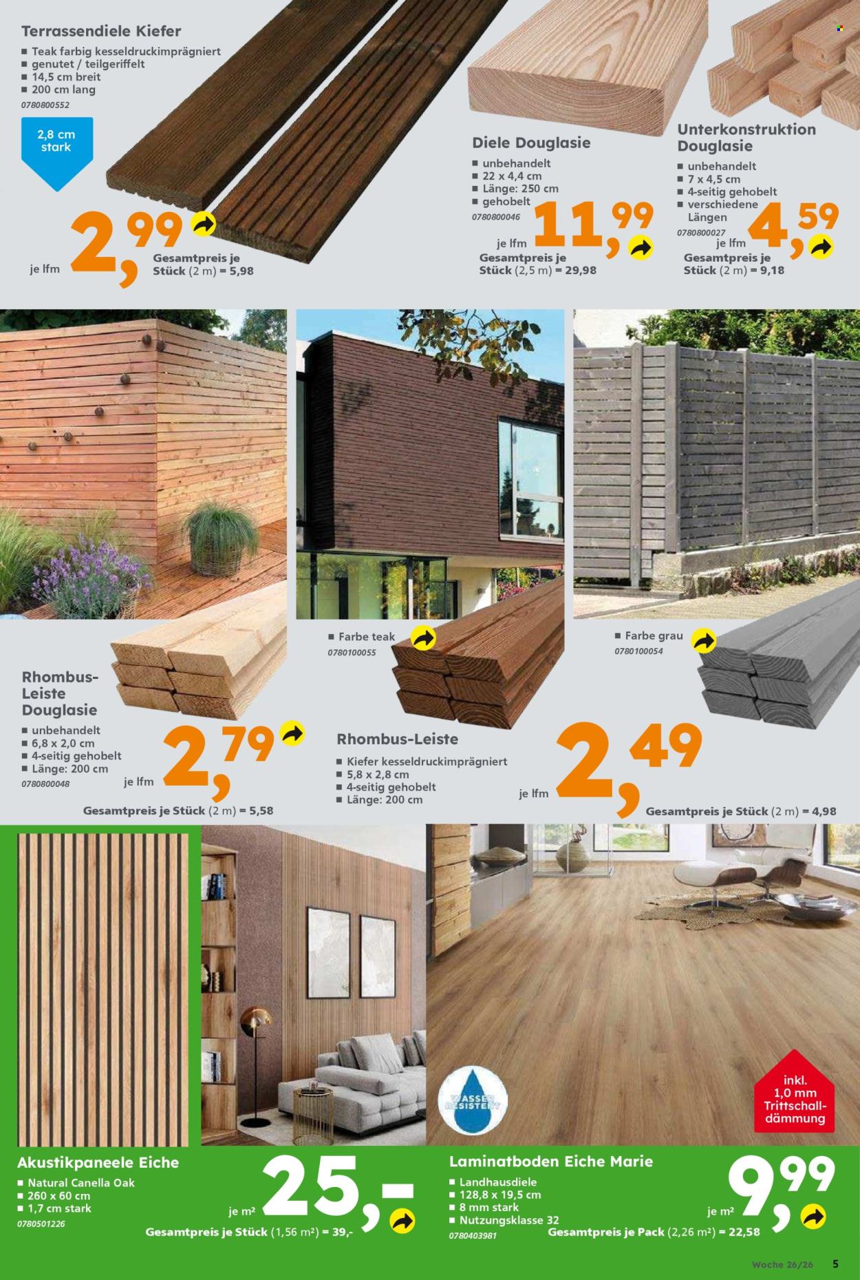 Globus Baumarkt Prospekte  - 22.06.2026 - 27.06.2026. Seite 5
