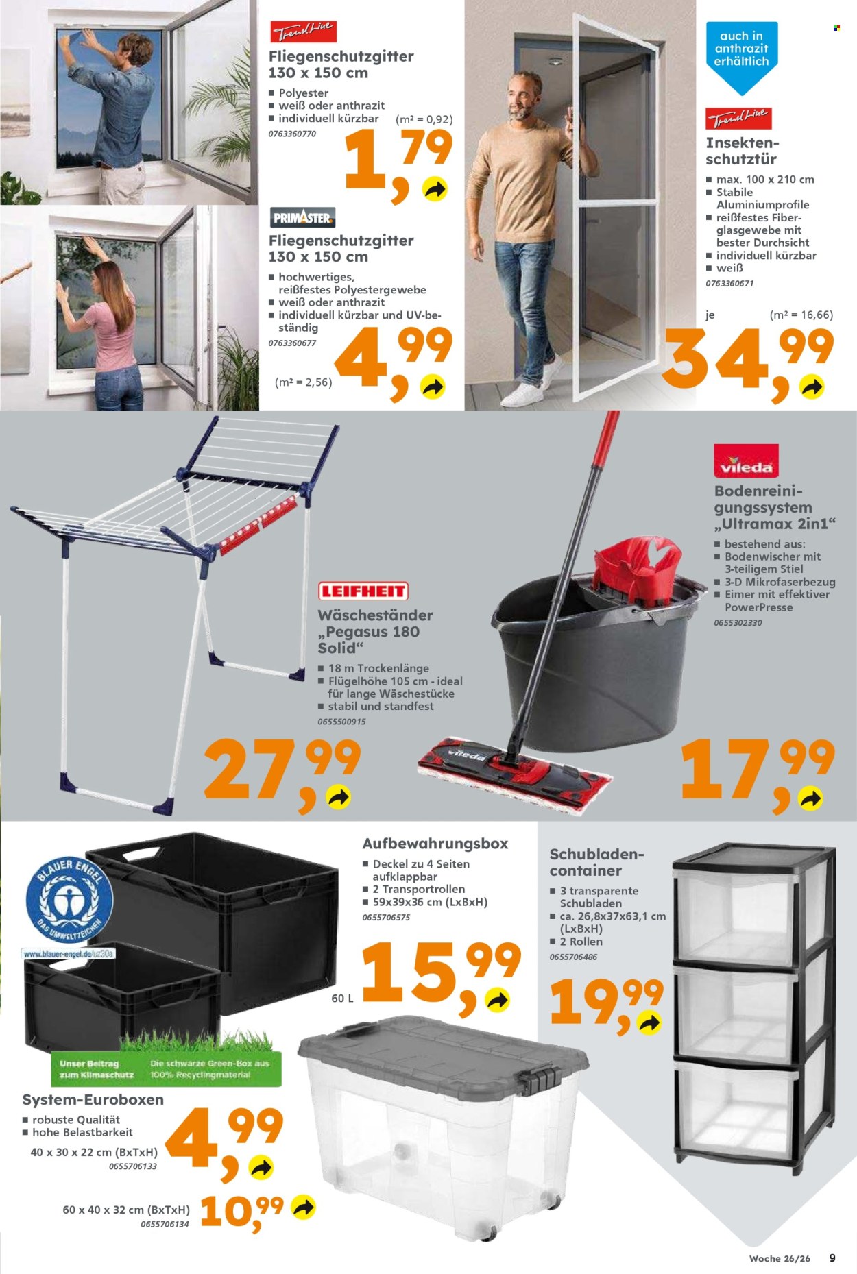 Globus Baumarkt Prospekte  - 22.06.2026 - 27.06.2026. Seite 9